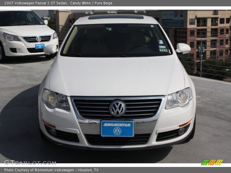 Candy White / Pure Beige 2007 Volkswagen Passat 2.0T Sedan