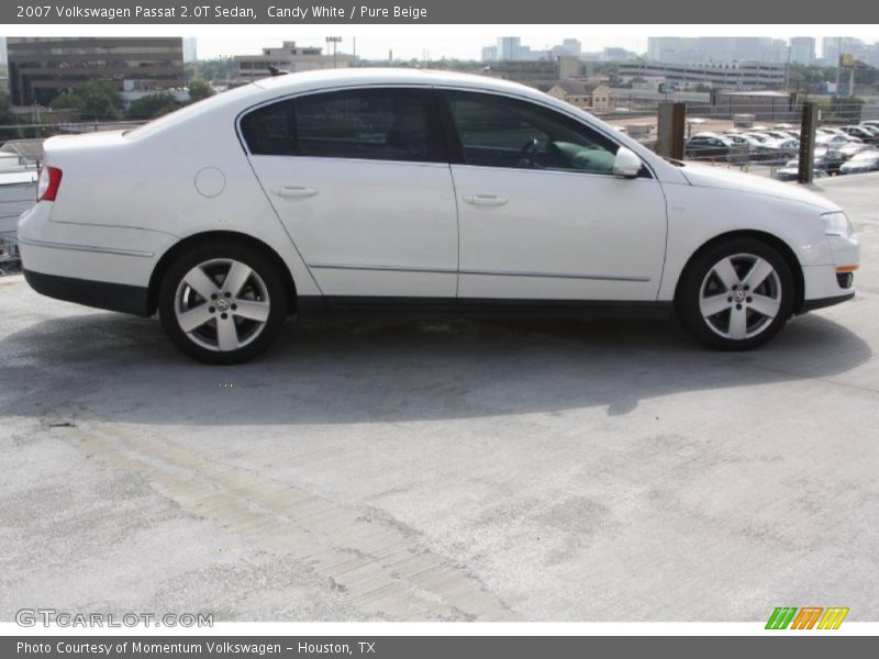 Candy White / Pure Beige 2007 Volkswagen Passat 2.0T Sedan