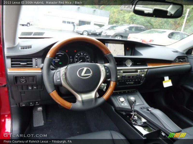 Black Interior - 2013 ES 300h Hybrid 
