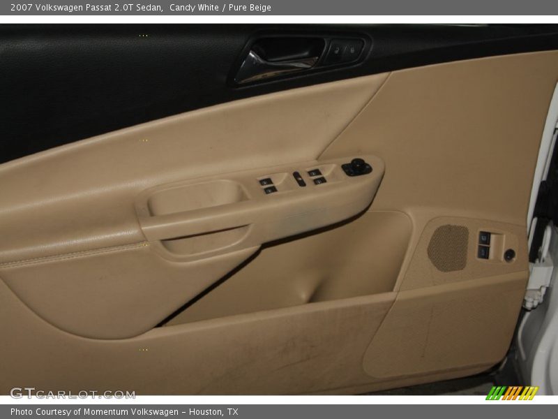 Candy White / Pure Beige 2007 Volkswagen Passat 2.0T Sedan