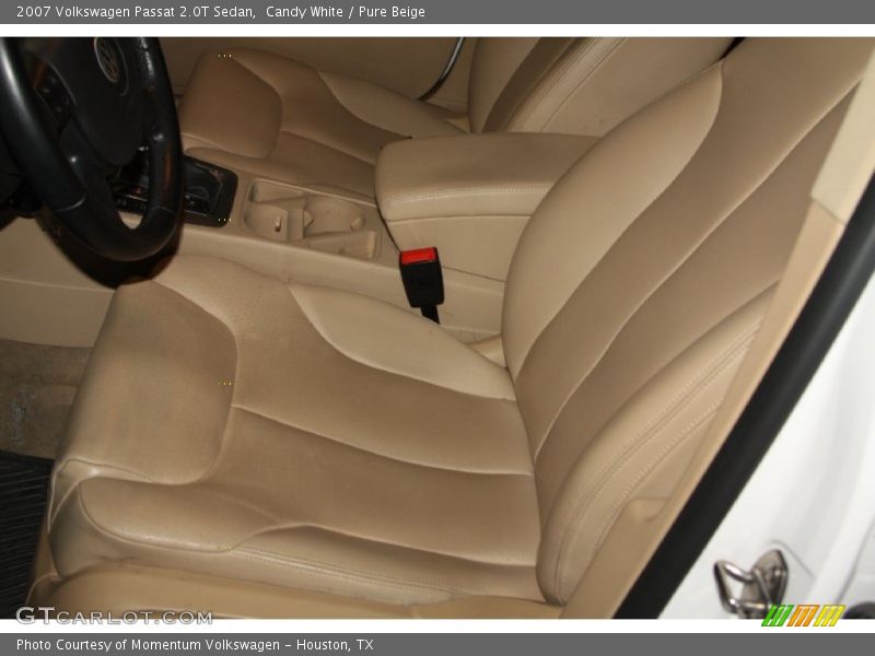 Candy White / Pure Beige 2007 Volkswagen Passat 2.0T Sedan