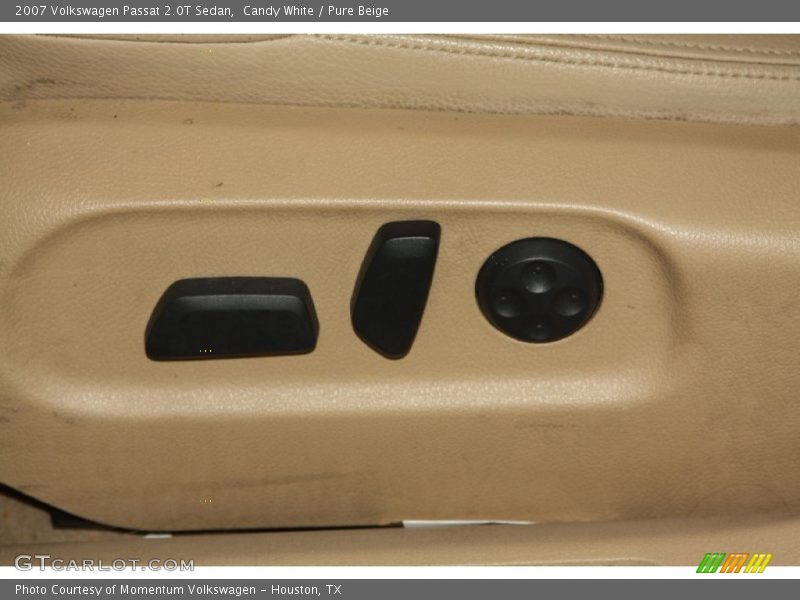 Candy White / Pure Beige 2007 Volkswagen Passat 2.0T Sedan