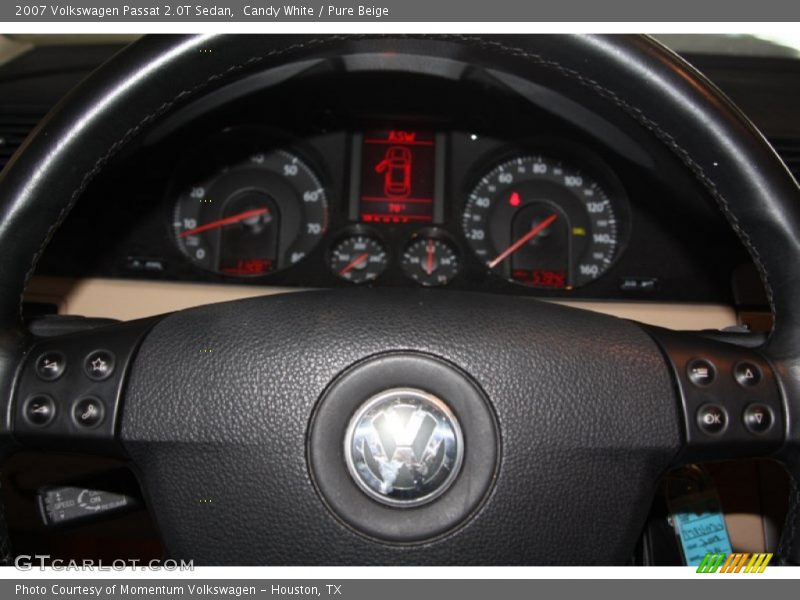Candy White / Pure Beige 2007 Volkswagen Passat 2.0T Sedan