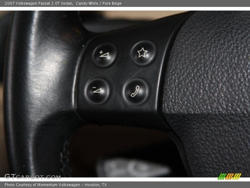 Candy White / Pure Beige 2007 Volkswagen Passat 2.0T Sedan