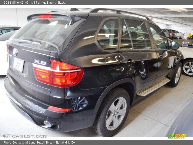 Jet Black / Black 2012 BMW X5 xDrive35d