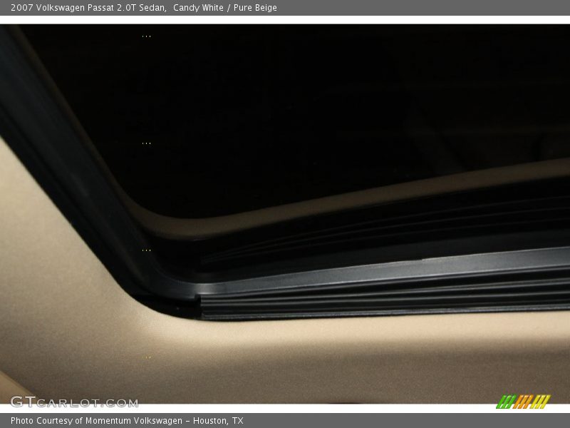 Candy White / Pure Beige 2007 Volkswagen Passat 2.0T Sedan