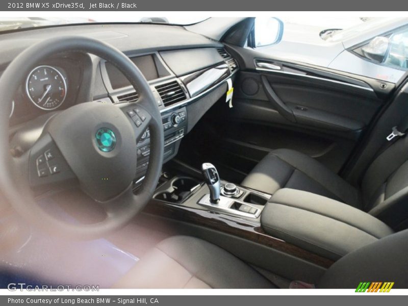 Jet Black / Black 2012 BMW X5 xDrive35d