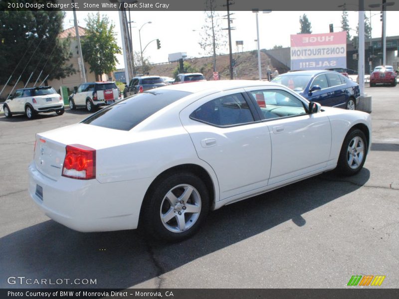 Stone White / Dark Slate Gray 2010 Dodge Charger SE
