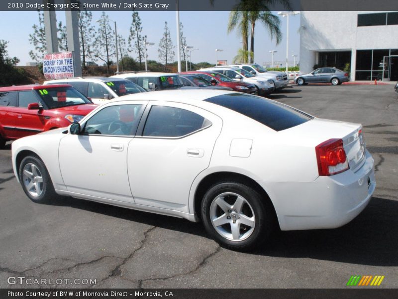 Stone White / Dark Slate Gray 2010 Dodge Charger SE
