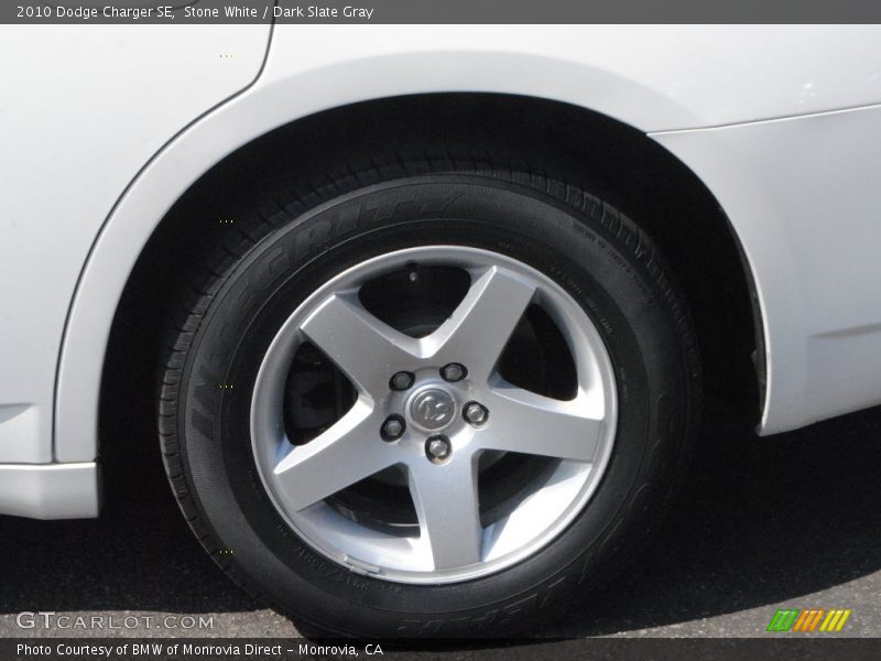 Stone White / Dark Slate Gray 2010 Dodge Charger SE
