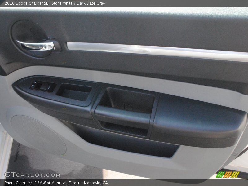 Stone White / Dark Slate Gray 2010 Dodge Charger SE