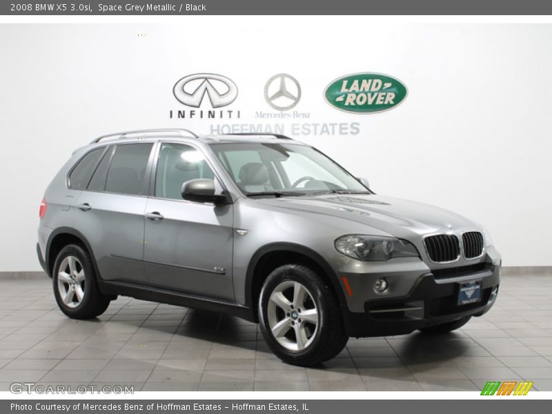 Space Grey Metallic / Black 2008 BMW X5 3.0si