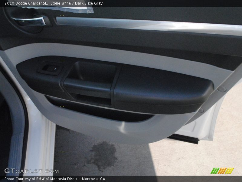 Stone White / Dark Slate Gray 2010 Dodge Charger SE