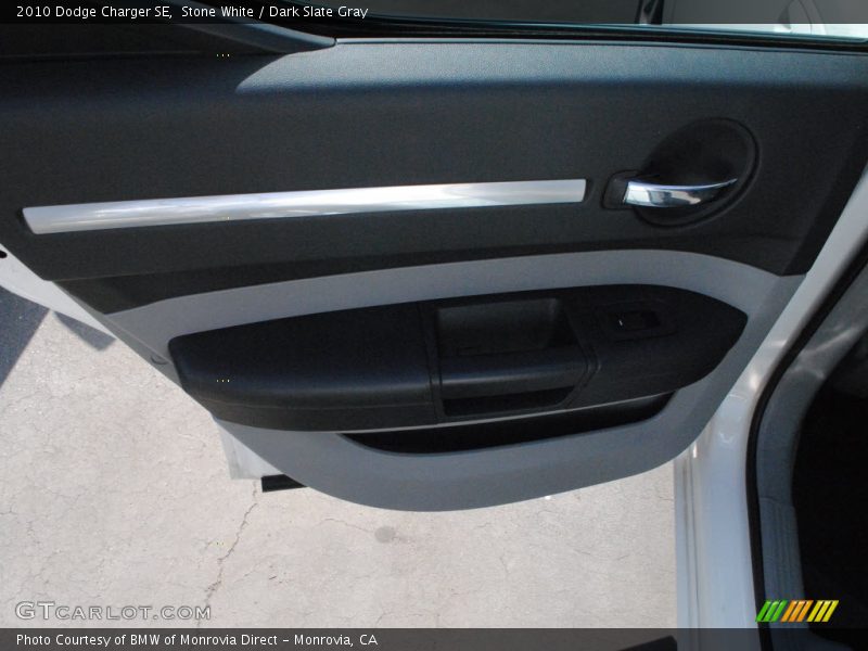 Stone White / Dark Slate Gray 2010 Dodge Charger SE