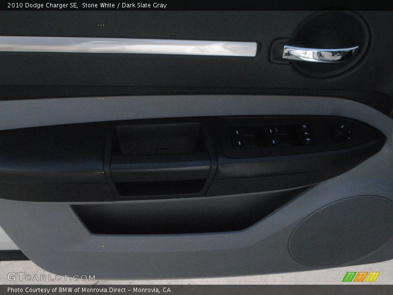 Stone White / Dark Slate Gray 2010 Dodge Charger SE