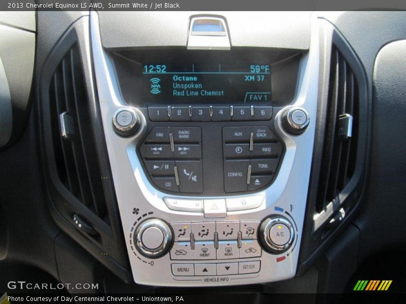 Summit White / Jet Black 2013 Chevrolet Equinox LS AWD