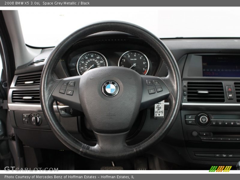 Space Grey Metallic / Black 2008 BMW X5 3.0si