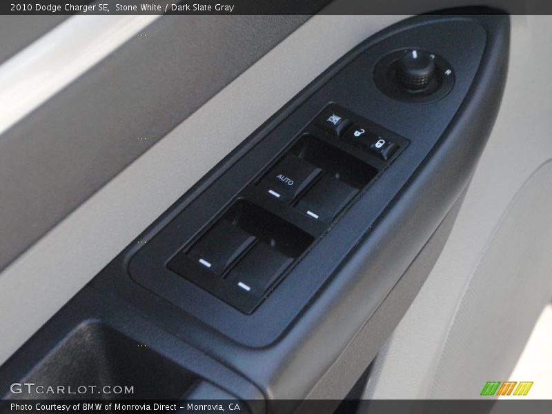 Stone White / Dark Slate Gray 2010 Dodge Charger SE