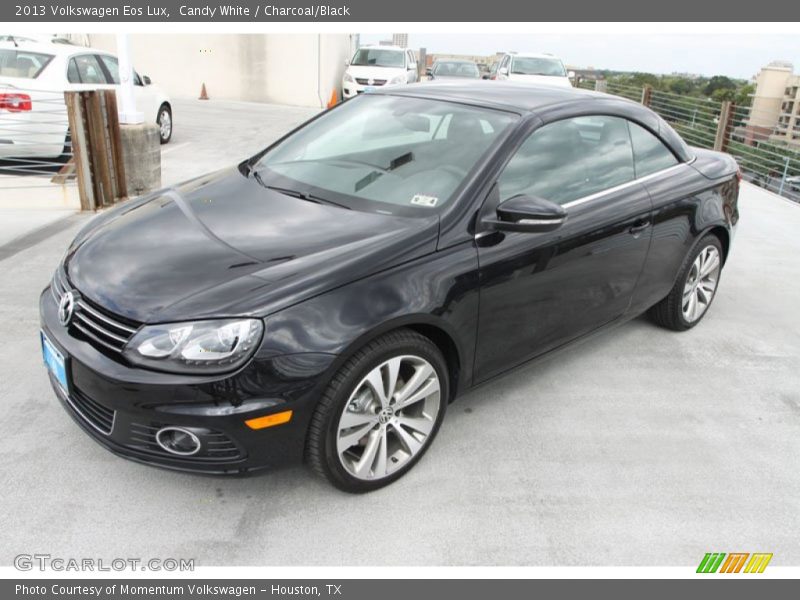 Candy White / Charcoal/Black 2013 Volkswagen Eos Lux