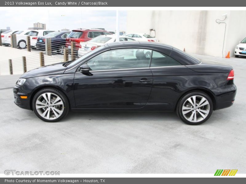 Candy White / Charcoal/Black 2013 Volkswagen Eos Lux