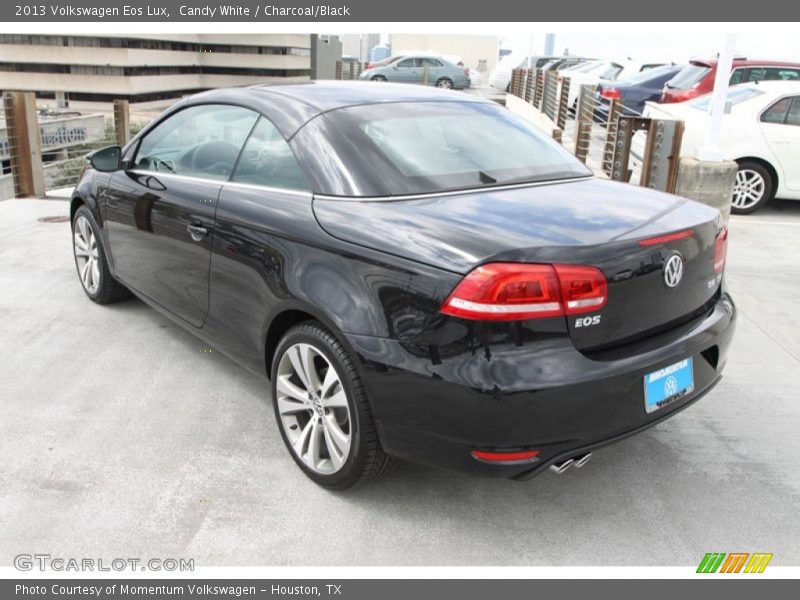 Candy White / Charcoal/Black 2013 Volkswagen Eos Lux
