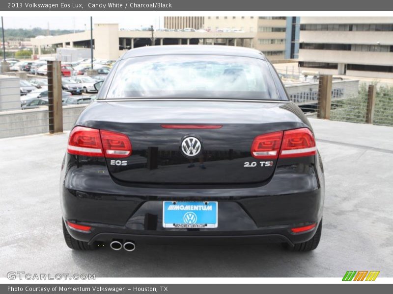 Candy White / Charcoal/Black 2013 Volkswagen Eos Lux