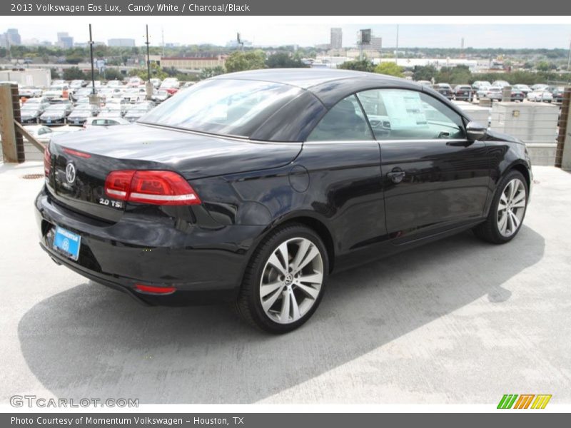 Candy White / Charcoal/Black 2013 Volkswagen Eos Lux