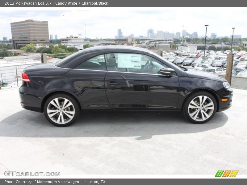 Candy White / Charcoal/Black 2013 Volkswagen Eos Lux