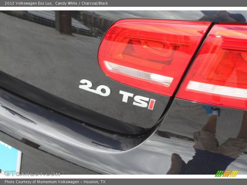 Candy White / Charcoal/Black 2013 Volkswagen Eos Lux