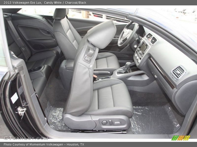Candy White / Charcoal/Black 2013 Volkswagen Eos Lux