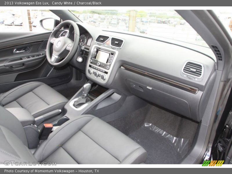 Candy White / Charcoal/Black 2013 Volkswagen Eos Lux