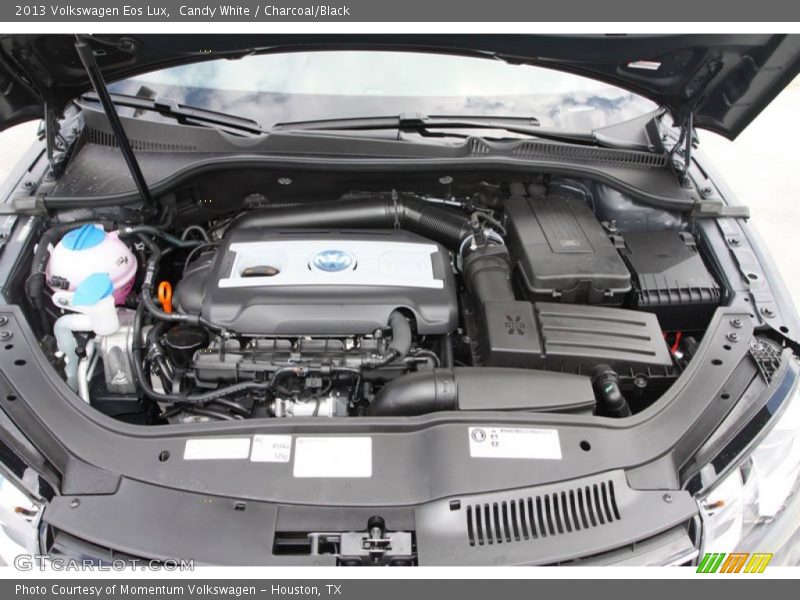 Candy White / Charcoal/Black 2013 Volkswagen Eos Lux
