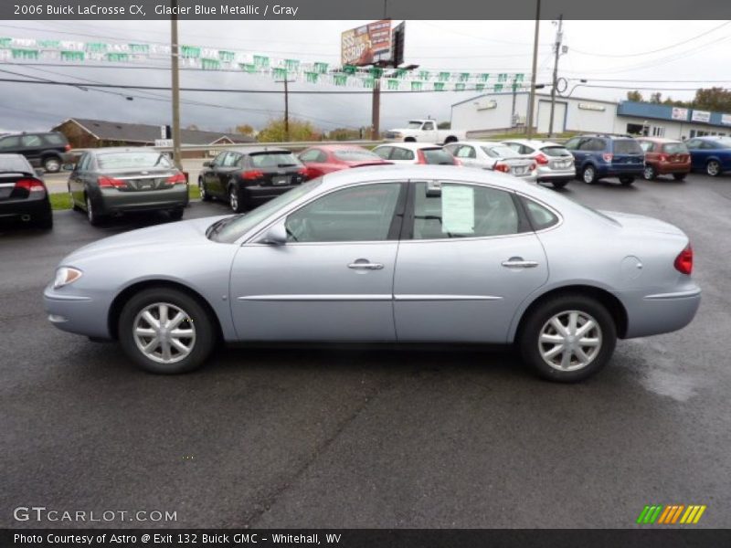 Glacier Blue Metallic / Gray 2006 Buick LaCrosse CX