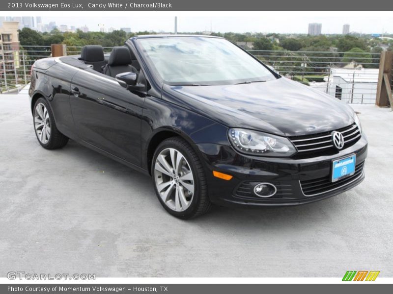Candy White / Charcoal/Black 2013 Volkswagen Eos Lux