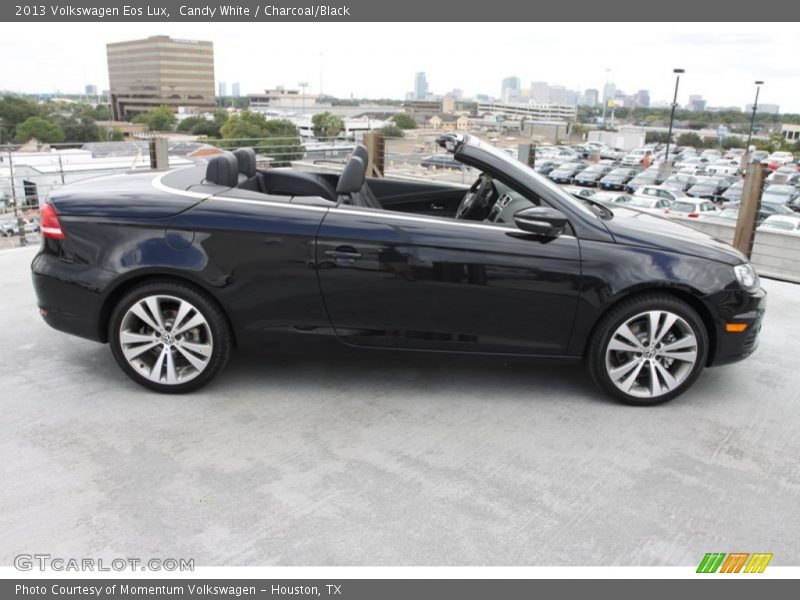 Candy White / Charcoal/Black 2013 Volkswagen Eos Lux