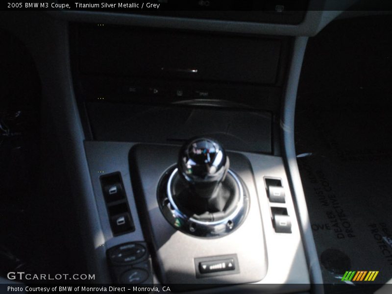 Titanium Silver Metallic / Grey 2005 BMW M3 Coupe