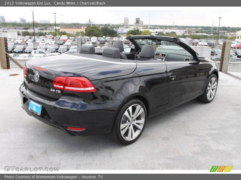 Candy White / Charcoal/Black 2013 Volkswagen Eos Lux