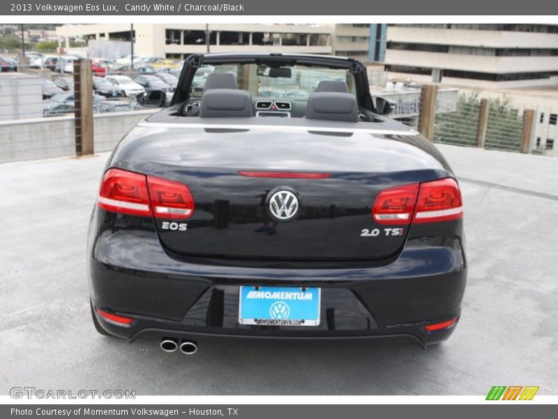 Candy White / Charcoal/Black 2013 Volkswagen Eos Lux