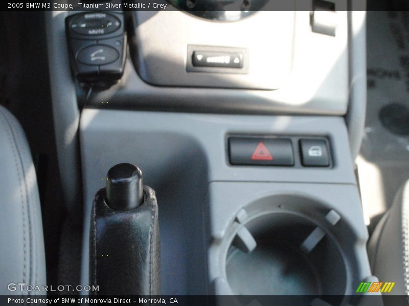 Titanium Silver Metallic / Grey 2005 BMW M3 Coupe