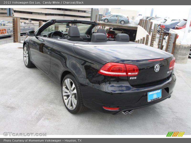 Candy White / Charcoal/Black 2013 Volkswagen Eos Lux