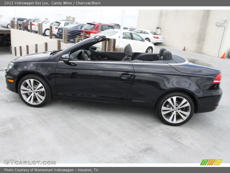 Candy White / Charcoal/Black 2013 Volkswagen Eos Lux