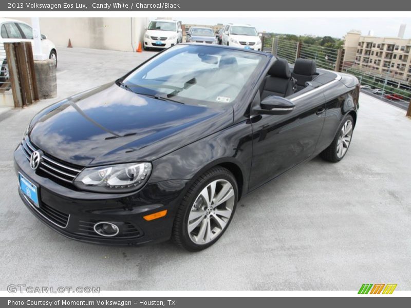 Candy White / Charcoal/Black 2013 Volkswagen Eos Lux