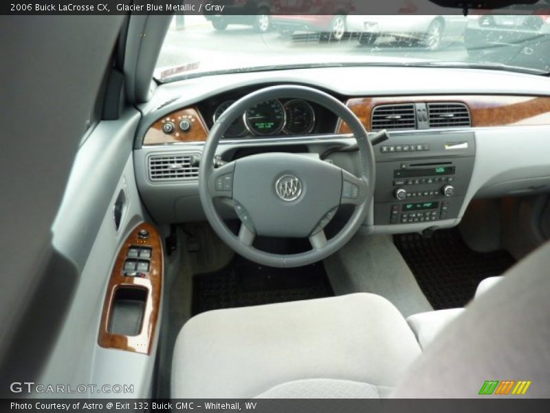 Glacier Blue Metallic / Gray 2006 Buick LaCrosse CX