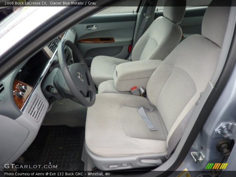 Glacier Blue Metallic / Gray 2006 Buick LaCrosse CX