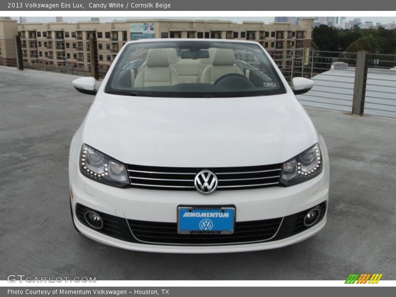 Candy White / Cornsilk Beige 2013 Volkswagen Eos Lux