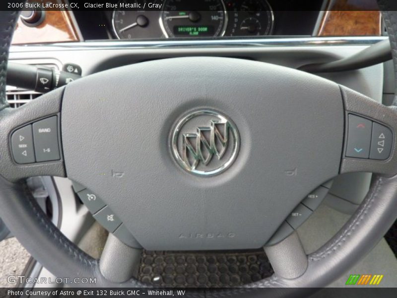 Glacier Blue Metallic / Gray 2006 Buick LaCrosse CX
