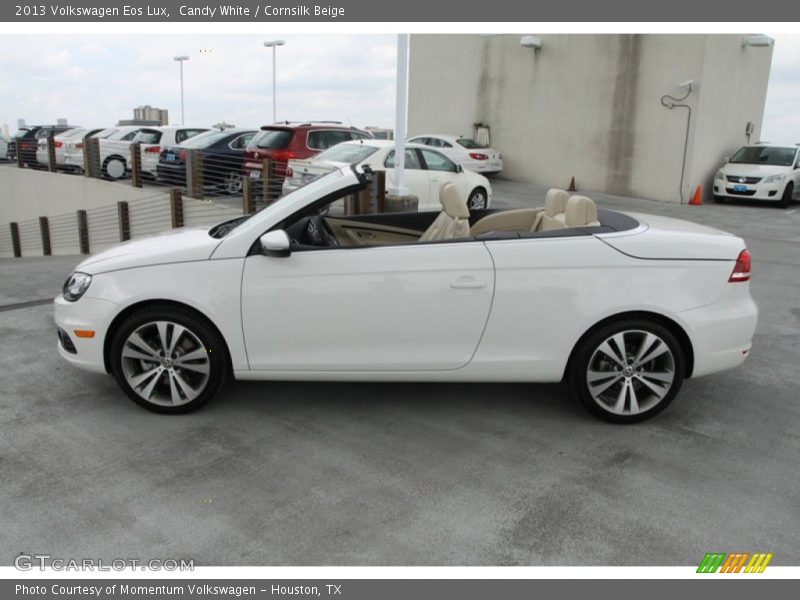 Candy White / Cornsilk Beige 2013 Volkswagen Eos Lux