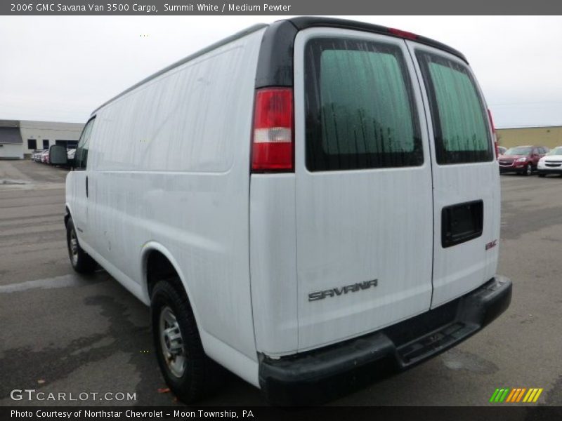 Summit White / Medium Pewter 2006 GMC Savana Van 3500 Cargo