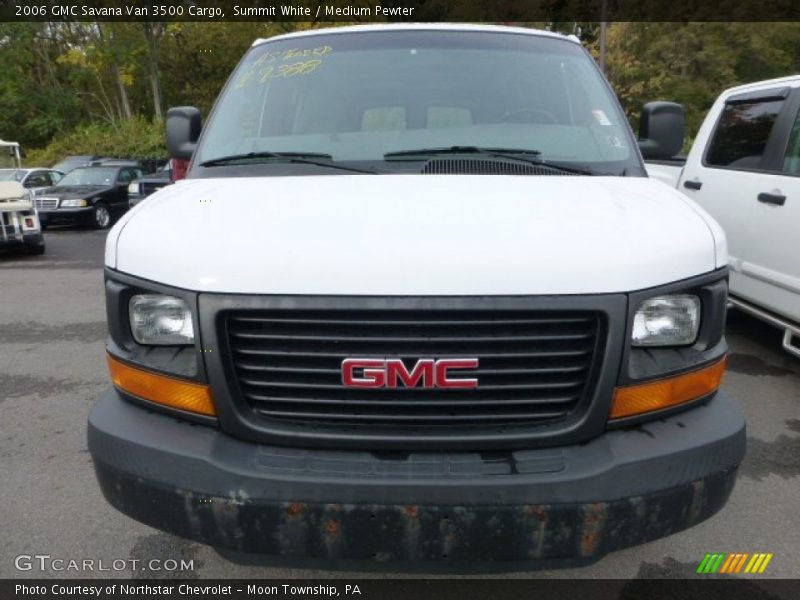 Summit White / Medium Pewter 2006 GMC Savana Van 3500 Cargo
