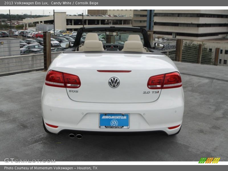 Candy White / Cornsilk Beige 2013 Volkswagen Eos Lux